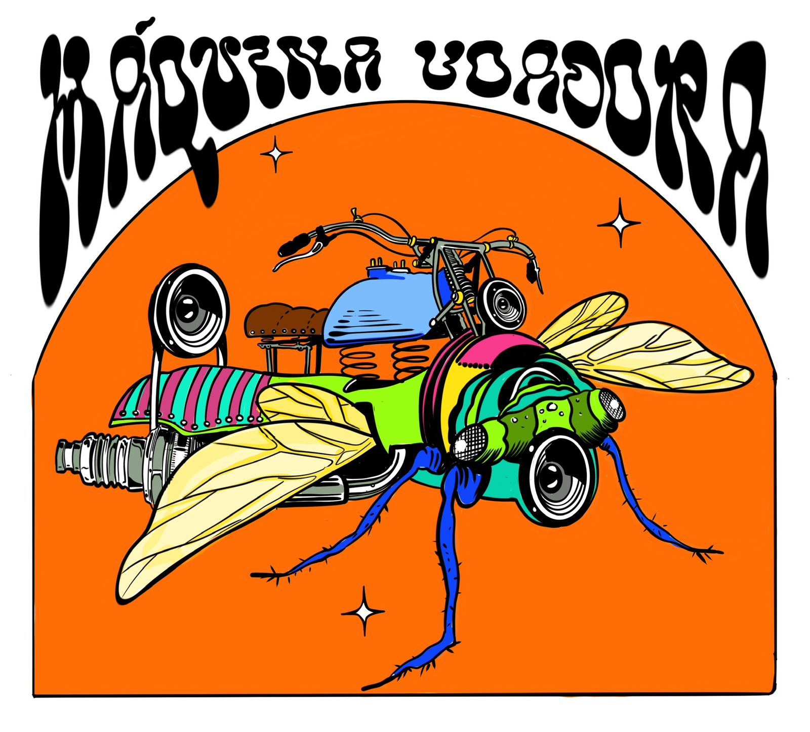Logomarca do estúdio Maquina voadora
